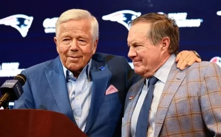 Kraft and Belichick Nominated for 2026 Hall of Fame Ballot
