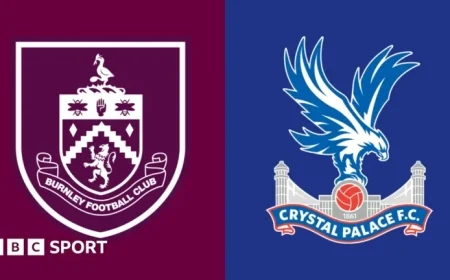 Key Stats and Highlights: Burnley vs Crystal Palace Showdown