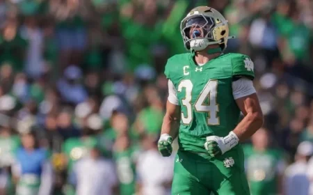 Notre Dame Ranks 10th Amid College Football Playoff Politics