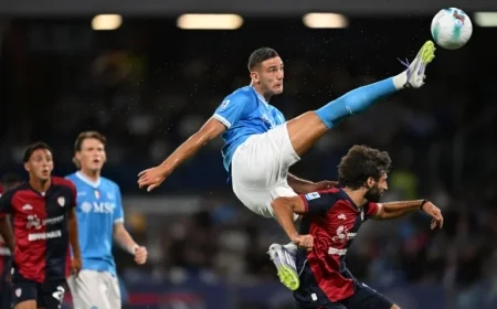 Napoli and Cagliari Line-ups Confirmed for Coppa Italia Showdown