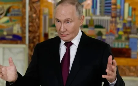 Britain Dismisses Putin’s War Threats as ‘Claptrap’