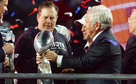 Belichick, Kraft Named Finalists for 2026 Pro Football Hall of Fame