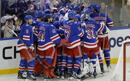 Vladislav Gavrikov’s Goal Lifts Rangers to Overtime Victory Against Stars