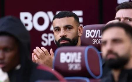 Liverpool Benches Mohamed Salah for Second Consecutive Game