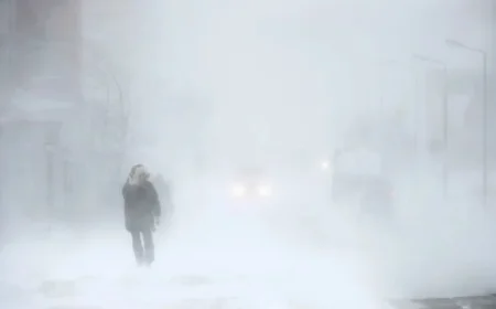 Snowfall Alert: Region to Receive 20-40 cm from Squalls