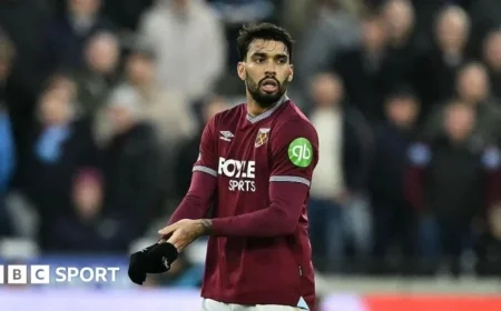 FA Warns West Ham’s Lucas Paqueta, No Extra Penalty for Red Card Dissent