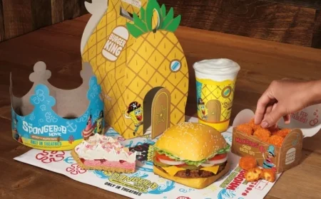 Burger King® Launches SpongeBob™ Movie Menu for a Flavorful Dive