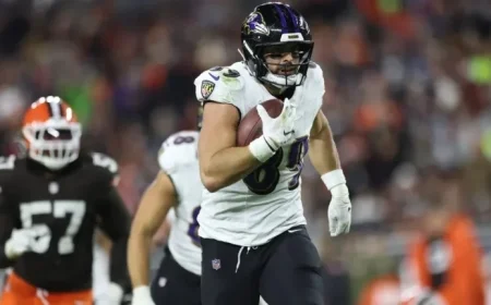 Ravens Secure Three-Year, $39M Extension with TE Mark Andrews