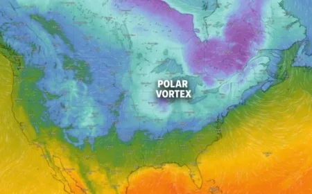 Polar Vortex Alert: Discover Which Areas Will Face Freezing Temperatures