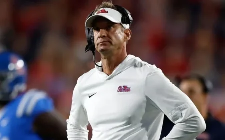Ole Miss AD Refutes Lane Kiffin’s Comments Amid LSU Departure Rumors