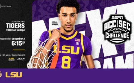 Undefeated Tigers Face ACC/SEC Challenge at Boston College