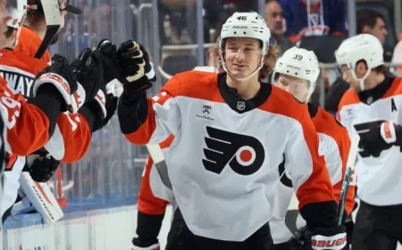 Zegras Thrives After Trade to Flyers