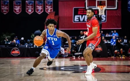 No. 9 BYU Returns to Beehive State to Face Cal Baptist Wednesday