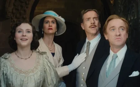 ‘Fackham Hall’ Review: Damian Lewis, Katherine Waterston Shine in Fun Spoof