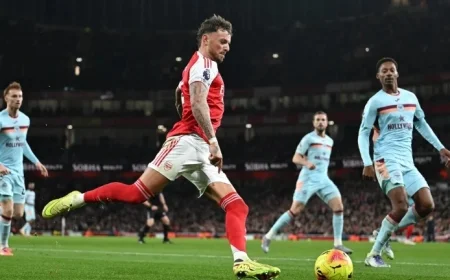 White Discusses Madueke’s Assist in Victory Over Bees | Interview