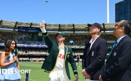 2025 Ashes: Australia Faces England in Brisbane Second Test – Live Updates