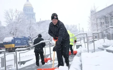 Colorado and Denver Area Snowfall Totals from Wednesday’s Storm Revealed