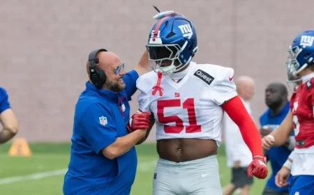 Brian Daboll Addresses Giants’ Abdul Carter Issue Quietly