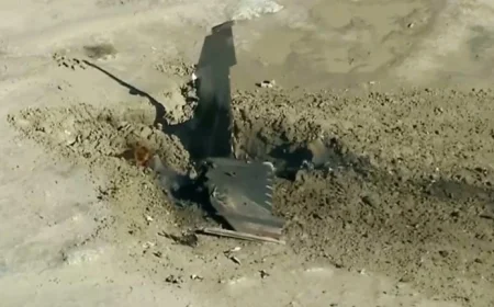 Pilot Ejects Safely Before F-16 Crashes in California Desert