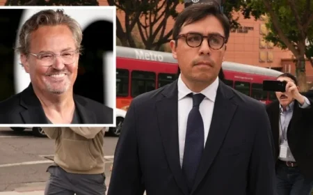 Doctor Who Supplied Matthew Perry Ketamine Pleads Guilty, Faces 40-Year Sentence