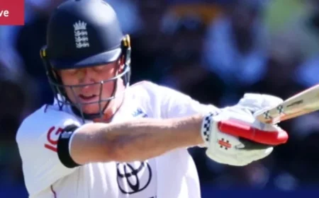 Ashes 2025 Second Test: Mitchell Starc Strikes Twice Early at Gabba