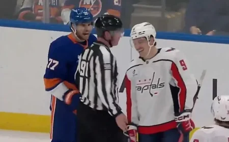 DeAngelo Challenges Capitals Rookie, Ryan Leonard, to a Fight