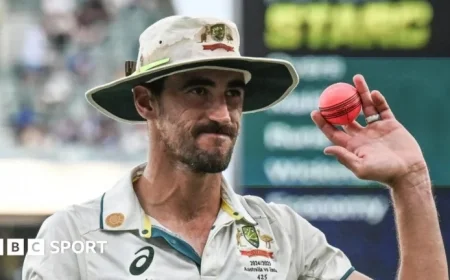 Mitchell Starc’s Mastery of Pink Ball in Ashes 2025-26 Explained by Finn