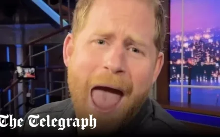 Prince Harry Delivers Trump Jokes on Popular TV Show