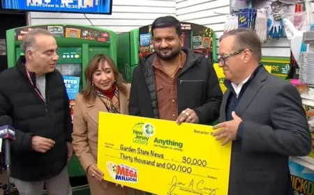 Union City, NJ Sells Winning $90M Mega Millions Ticket