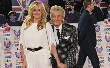 Penny Lancaster treasures her love with Sir Rod Stewart as a gift