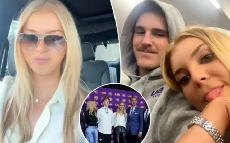 Lane Kiffin’s Daughter Landry Shares LSU Adventure with Tigers Boyfriend in Video