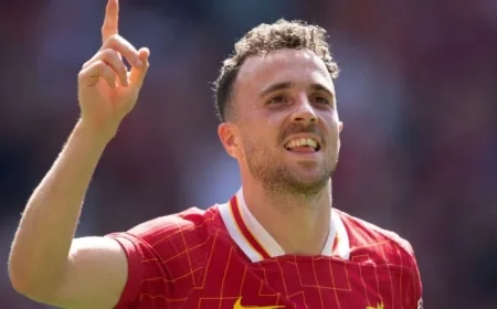 Liverpool Honors Diogo Jota with Heartfelt Tribute on 29th Birthday