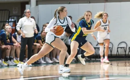 Merrimack Defeats Big Green with Buzzer-Beater Finish