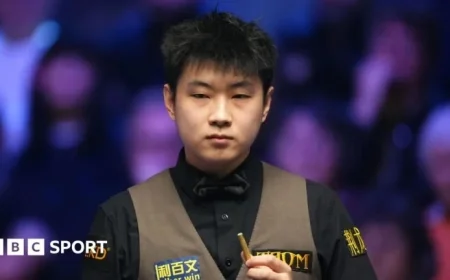 Live 2025 UK Snooker Championship: Zhao Xintong vs. Zhang Anda Results