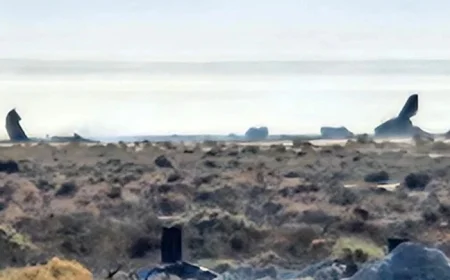 Military Aircraft Crashes Near Death Valley