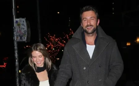 Brandon Sklenar Seen with Girlfriend Courtney Salviolo in NYC Press Tour