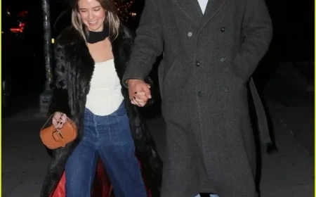 Brandon Sklenar and Girlfriend Courtney Salviolo Seen in NYC Press Tour