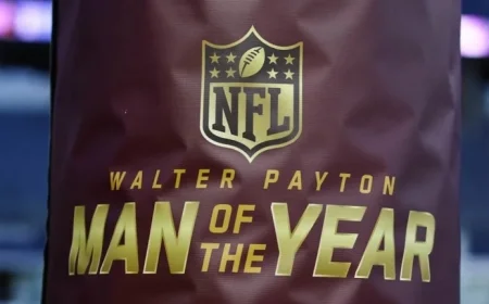 NFL Announces 2025 Walter Payton Man of the Year Award Winners