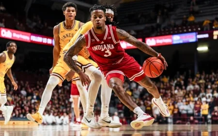 Indiana Faces Setback with Loss to Minnesota in B1G Matchup