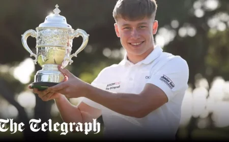 Charlie Rusbridge Secures Telegraph Junior Championship Victory Again