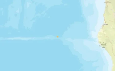 2.6 Magnitude Earthquake Strikes Near Ferndale, CA on December 4