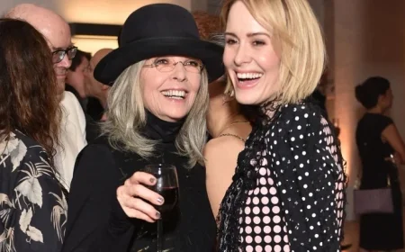 Sarah Paulson Shares Hilarious Texts in Tribute to Diane Keaton