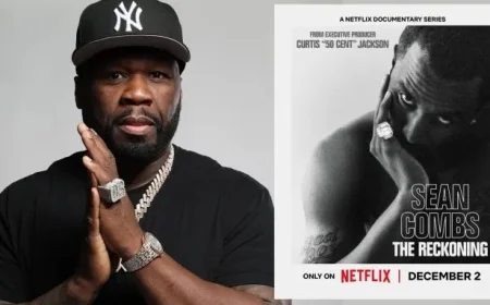 50 Cent’s Diddy documentary “Sean Combs: The Reckoning” drops on Netflix amid claims of unauthorized footage