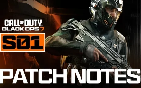 Black Ops 7 Unveils Season 01 Patch Notes