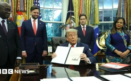 Trump Meets Rwanda, DR Congo Leaders to Sign Peace Agreement – Live Updates