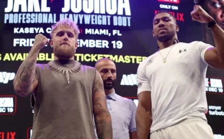 Jake Paul vs. Anthony Joshua Schedule Unveiled; New Fight Joins the Card