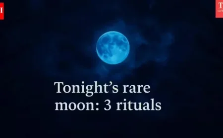 Rare Full Moon Tonight: 3 Powerful Rituals Before It Returns in 2042
