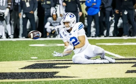 BYU Announces Star WR Chase Roberts’ Status for Big 12 Title Clash