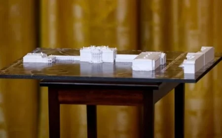 Trump Appoints New Architect for Controversial White House Ballroom Project