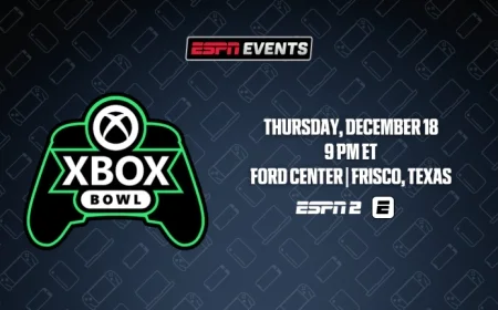 Inaugural Xbox Bowl Scheduled at Ford Center, Frisco, Texas